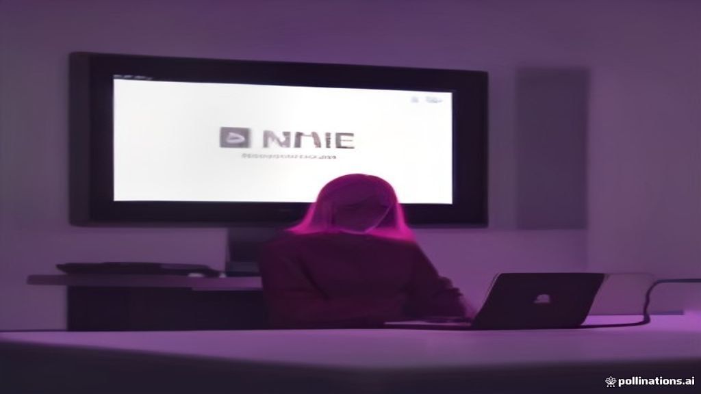 Un marketeur africain utilise un ordinateur avec des visuels IA pour les réseaux sociaux